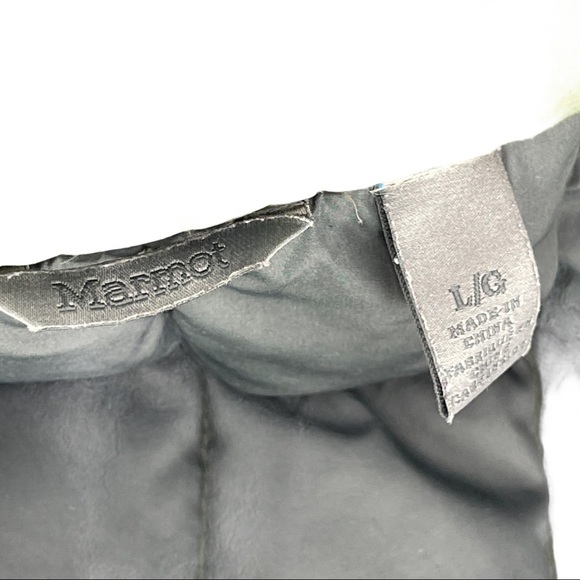 Marmot Full Zip Quilted Puffer Down Jacket Size L - Picture 11 of 12